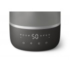 Philips Зволожувач повітря традиційне зволоження Series 1000, 41м2, 3л, 275мл/г, електр. кер-ння, режим сну, нічник, темно-сірий