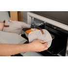 ARDESTO Прихватка Oliver, 20х20см, 100% бавовна, нап-ч: ватин, сірий ARDESTO Прихватка Oliver, 20х20см, 100% бавовна, нап-ч: ватин, сірий