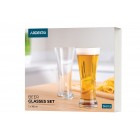 ARDESTO Набір стаканів для пива Siena 380 мл, 2 шт, скло