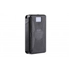 2E Портативний зарядний пристрій Power Bank Solar 20000mAh Black