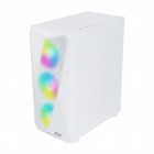 Корпус 2E GAMING Aruba G3313W, без БЖ 1xUSB3.0, 2xUSB2.0, 5x120мм ARGB, VGA 330мм, LCS ready, HUB, TG Side Panel, ATX, білий