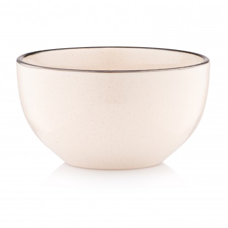 ARDESTO Салатник Emilia, 610мл, 14см, кераміка, бежевий