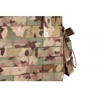 2E Tactical Плитоноска, Тип 1, з кишенями для бічного захисту і підсумками, Молле, камуфляж