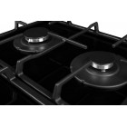 Hansa Варильна поверхня газова, 59см, чавун, чорний