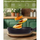 Сковорода глибока Ardesto Gemini Salerno, 24см, алюміній, чорний Сковорода глибока Ardesto Gemini Salerno, 24см, алюміній, чорний