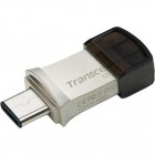 Transcend Накопичувач 128GB USB 3.1 Type-A + Type-C 890 R90/W30MB/s