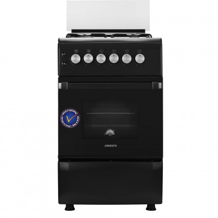 Плита Ardesto газова, 50л, 50x60см, скляна кришка, електропі