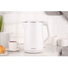 ARDESTO Електрочайник EKL-X50/1.5 л/2200 Вт/подвійні стінки/Strix контроль/білий