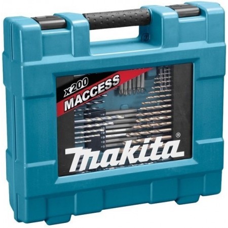 Makita Набір біт та свердел D-37194, 200 шт., кейс