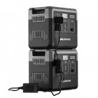 2E Портативна електростанція Syayvo 2400 Вт, 2560 Вт/год, WiFi/BT, паралельне підключення, швидка зарядка