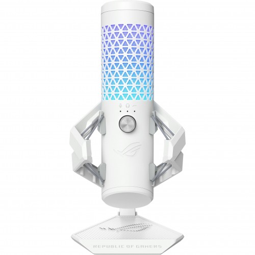 ASUS Мікрофон геймінговий ROG Carnyx, Omni, RGB, USB-A, 3м, білий