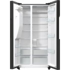 Gorenje Холодильник SBS, 179х70х92см, 2 двері, 376(190)л, А++, NF+, Інв., Зона св-ті, диспенсер, генератор льоду, Зовн. Диспл, чорний