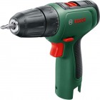 Bosch Шуруповерт-дриль EasyDrill 1200, 12В, 2х1.5Ач, 30Нм, набір свердл і біт, 0.94кг, кейс