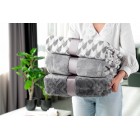 ARDESTO Плед Flannel, 160х200см, сірий, 100% поліестер