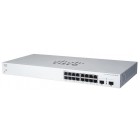 Cisco Комутатор CBS220 Smart 16-port GE, PoE, 2x1G SFP Cisco Комутатор CBS220 Smart 16-port GE, PoE, 2x1G SFP