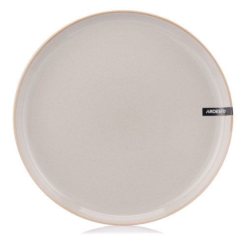 ARDESTO Тарілка десертна Apulia, 20.3см, кераміка, сірий ARDESTO Тарілка десертна Apulia, 20.3см, кераміка, сірий