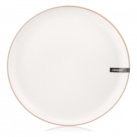 ARDESTO Тарілка десертна Apulia, 20.3см, кераміка, кремовий