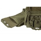 Плитоноска 2Е, Тип 1, з кишенями для бічного захисту і підсумками, Молле, зелена