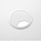 Стіл комп'ютерний 2E GAMING OTOROSHI, 120х60x75см, біло-сірий