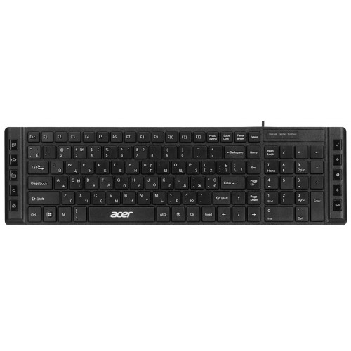 Acer Клавіатура OKW010, 115key, USB-A, EN/UKR/RU, чорний Acer Клавіатура OKW010, 115key, USB-A, EN/UKR/RU, чорний
