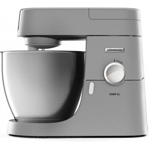 Kenwood Кухонна машина Chef XL, 1200Вт, чаша-метал, корпус-метал, насадок-3, срібний