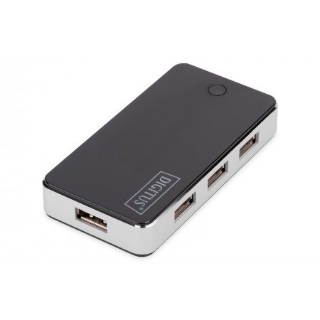 Digitus Концентратор USB 2.0 Hub, 7 Port