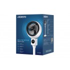 ARDESTO Вентилятор підлоговий, 50Вт, пульт ДК, дисплей, чорно-білий