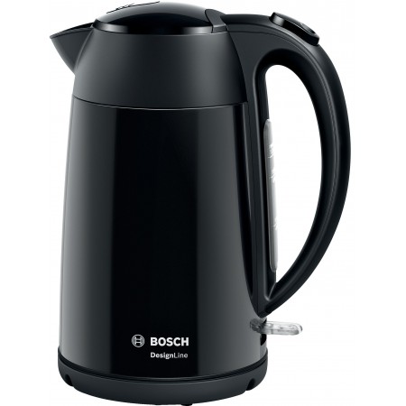 Bosch Електрочайник, 1.7л, метал, чорний