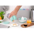 ARDESTO Контейнер для сипучих Fresh 3 в 1, 3 х 0,75 л, тіффані, пластик ARDESTO Контейнер для сипучих Fresh 3 в 1, 3 х 0,75 л, тіффані, пластик