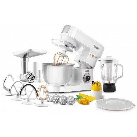 Sencor Кухонна машина 1000Вт, чаша-метал, корпус-пластик, на