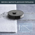 Rowenta Робот-пилосос X-Plorer Serie 75 S, h=9.5см, вологе прибирання, конт пил -0.4л, вода -0.3л, автон. робота до 120хв, НЕРА, управління через смартфон, чорний