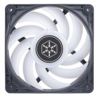 SilverStone Корпусний вентилятор Vista VS120B-ARGB, 120мм, 2000rpm, 4pinPWM, 3pin +5VARGB, 30.6dBa, чорний