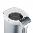 ARDESTO Термопот 5.5л, дісплей, нержавіюча сталь+пластик, сіро-білий