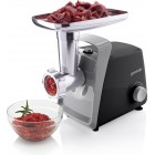 Gorenje М'ясорубка, 1600Вт, 2,2кг/хв, 2 решітки, пластик+метал, чорний