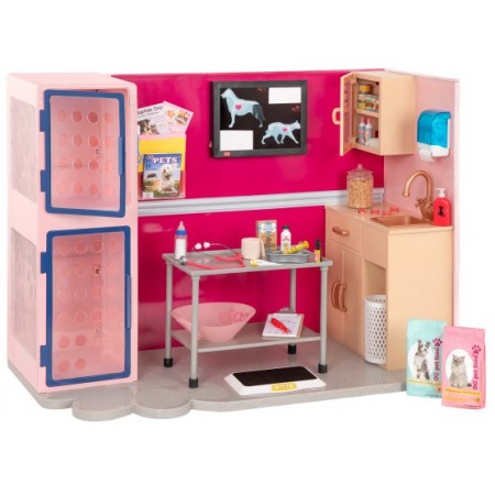 Our Generation Ігровий набір Ветеринарна клініка, рожевий BD