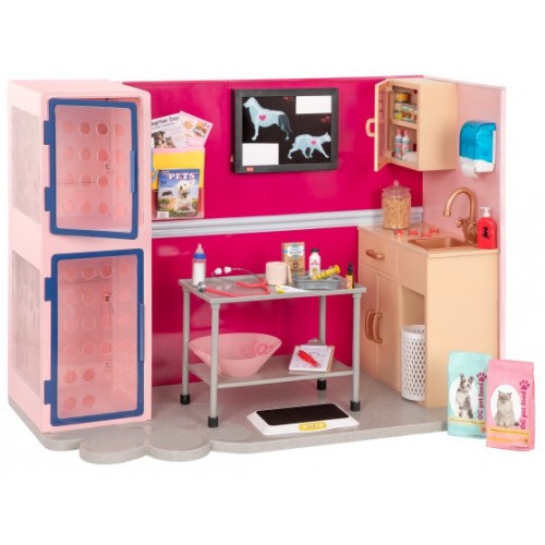 Our Generation Ігровий набір Ветеринарна клініка, рожевий BD35140Z