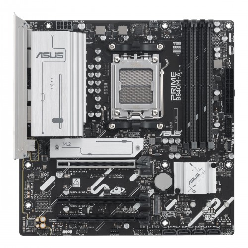 ASUS Материнcька плата PRIME B840M-A-CSM sAM5 B840 4xDDR5 M.2 HDMI DP WiFi BT mATX CSM
