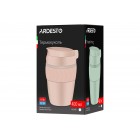 ARDESTO Термокухоль Cosy 400 мл, нержавіюча сталь, чорний