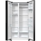 Gorenje Холодильник SBS, 179х67х92см, 2 двері, 353(191)л, А++, NF+, Інв., Зона св-ті, диспенсер, генератор льоду, Зовн. Диспл, чорний