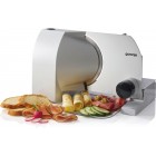 Gorenje Скиборізка, 100Вт, лезо-нержавіюча сталь, діаметр ножа-170мм, корпус-метал/пластик, сірий