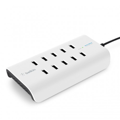 Belkin Станция для зарядки RockStar 10 PORT USB-A CHARGER 2.4 Amp, 120W Belkin Станция для зарядки RockStar 10 PORT USB-A CHARGER 2.4 Amp, 120W