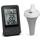 Метеостанція для басейну Sencor, внутр/зовн вимірювання, AAx2+AAx2, темп-ра, чорний