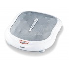 Beurer Масажер для ніг, від мережі, 3,03кг, 2 швидкості, 18 головок шиацу, підігрів, білий
