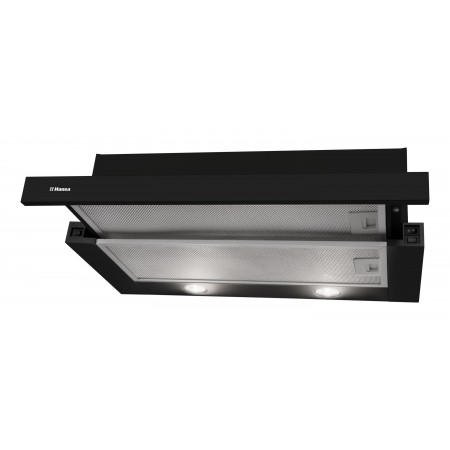 Витяжка Hansa телескопічна, 60см, 270м3ч, чорний