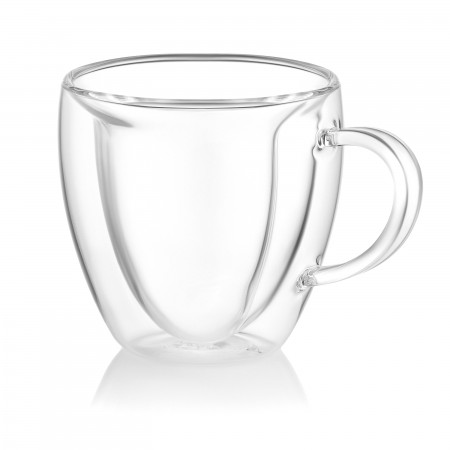 ARDESTO Набір чашок з ручками і подвійними стінками, 330мл, 