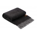 ARDESTO Плед Leonardo Doubleface, 140x200см, 100% вовна, антрацит-сірий