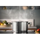 Electrolux Варильна поверхня  індукційна, 60см, розширена зона, датчик кипіння, датчик смаження, сенсорний дисплей, Hob2Hood, чорний