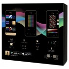 Twinkly Smart LED Гірлянда Twinkly Curtain RGBW 210, Gen II, IP44, 1.45м*2.1м, кабель прозорий