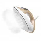 Sencor Праска-парогенератор, 2400Вт, 1500мл, паровий удар -395гр, постійна пара - 130гр, Anti-calc, керам. підошва, біло-золотий