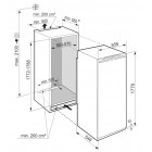 Liebherr Холодильна камера вбудована, 177x55.9х54.6, 307л, 1дв., A++, ST, диспл внутр., білий Liebherr Холодильна камера вбудована, 177x55.9х54.6, 307л, 1дв., A++, ST, диспл внутр., білий